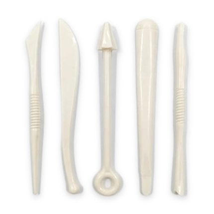 Plastic Clay Tool Set - 5Pcs - Haanz Sri Lanka