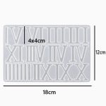 Roman Numbers for Clock Mold - MD3323 - Haanz Sri Lanka