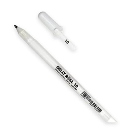 Sakura White Gelly Roll 10 -(Bold Tip) - Haanz Sri Lanka