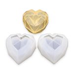 Geometric Love Storage Box Silicone Mold (D0065) - Haanz Sri Lanka