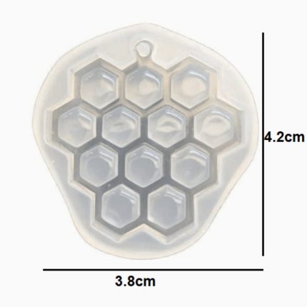 Honey Comb Silicone Mold (D0736) - Haanz Sri Lanka