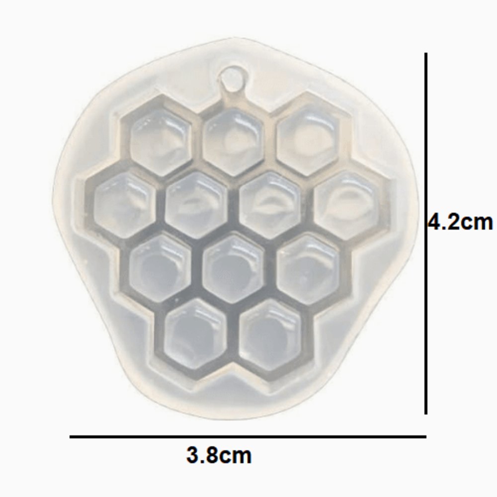 Honey Comb Silicone Mold (D0736) - Haanz Sri Lanka
