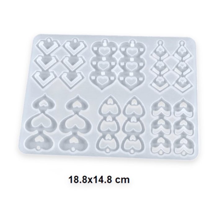 Silicone Mold Earring (9924531) - Haanz Sri Lanka
