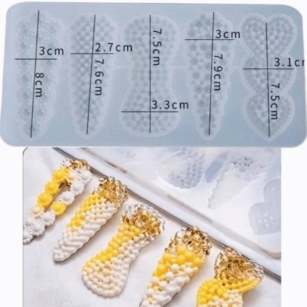 Hair Clip Silicone Mold (9928652) - Haanz Sri Lanka