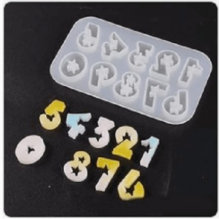 Small Number Silicone Mold (9927982) - Haanz Sri Lanka