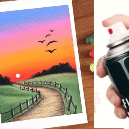 Spray Fixative for Oil Pastels 180ml - Haanz Sri Lanka