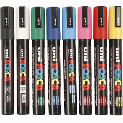 Uni-posca 8 pen set -(PC-5M) - Haanz Sri Lanka