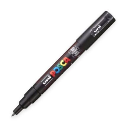 Uni-Posca (PC-1M) -Black - Haanz Sri Lanka