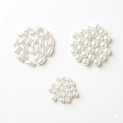 White Beads Pack - Haanz Sri Lanka